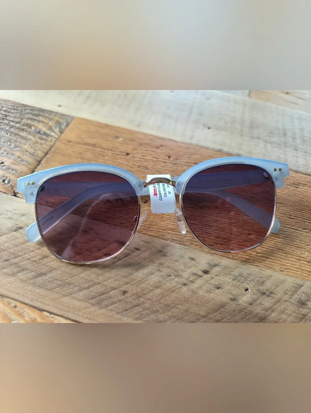 Lot Of Three Francescas‎ Women's Sunglasses - Pink, Blue, Rose Gold